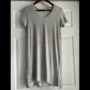 Michael Stars Striped T-Shirt Dress